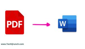 How to Convert pdf File to Word Document