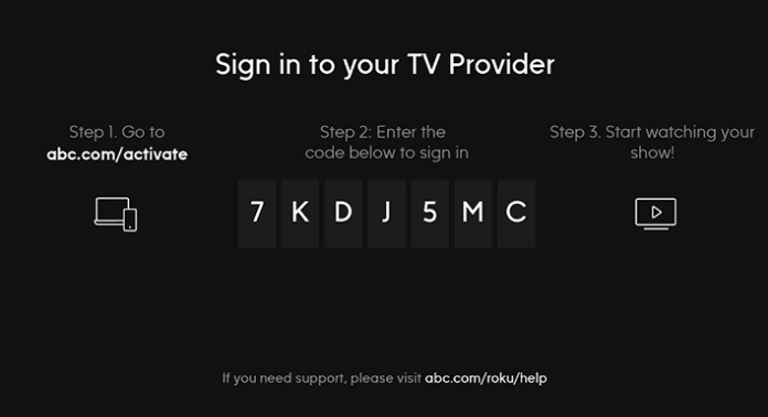 Now, select the Cable TV provider you use, and sign in using the credentials provided by that service.