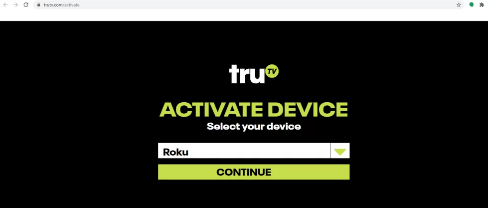 How to Get and Activate truTV on Roku