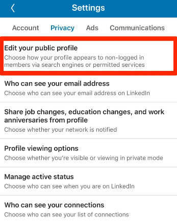 How to Hide LinkedIn Profile on Android and iOS