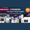 PenNews – News Magazine Business Portfolio Reviews Landing AMP WordPress Theme